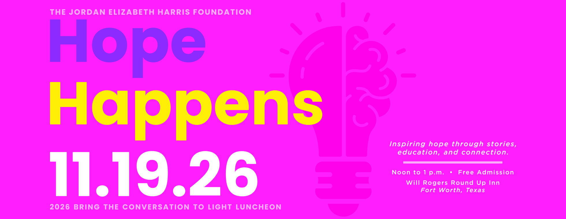 13th Annual Bring the Conversation to Light Luncheon